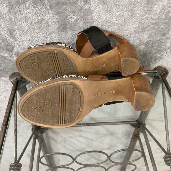 Naturalizer N5 Comfort Sandals Dahnny women’s size 8 Open Toe Black Leather - Picture 9 of 11